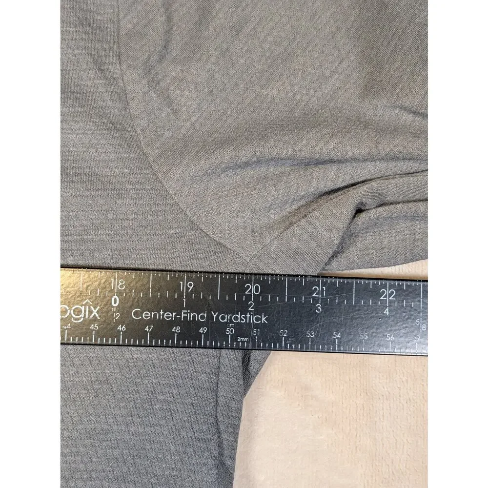 Lululemon Mens Drysense Hoodie Heathered Grey Workout Activewear Medium